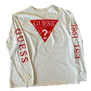 Guess Men’s Size M Long sleeve